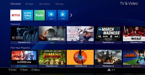 What is media streamer on PS4?