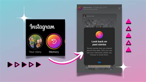 What is memory story on Instagram?