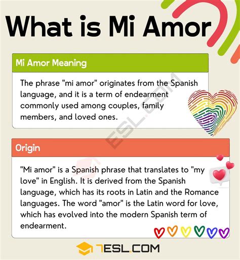 What is mi Amore?