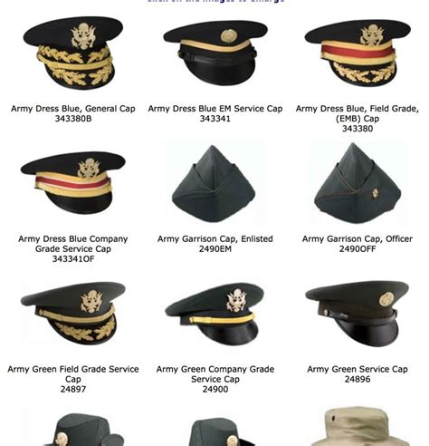 What is military cap called?