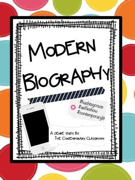 What is modern biography?