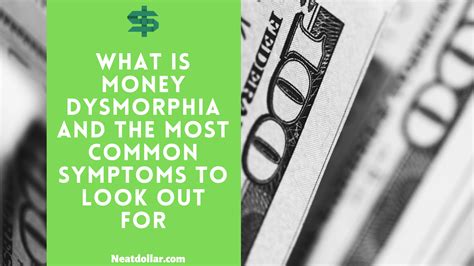 What is money dysmorphia?