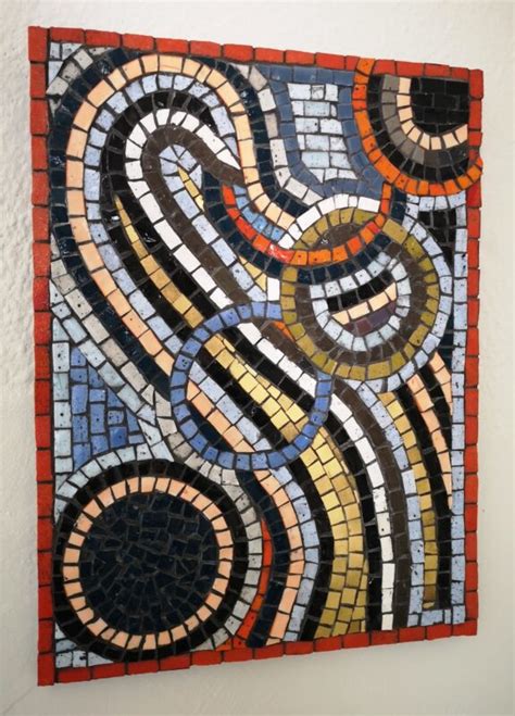 What is mosaic art called?
