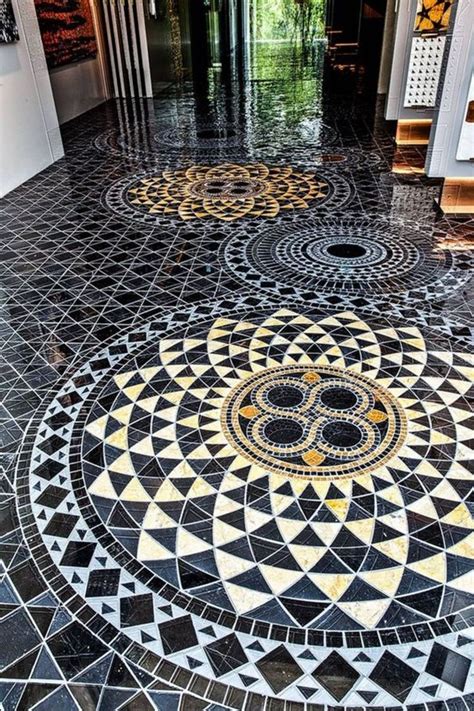 What is mosaic floor?