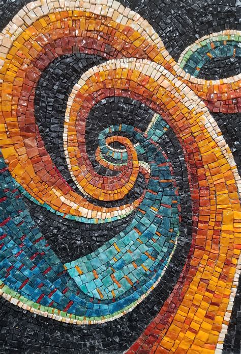 What is mosaic in creative art?