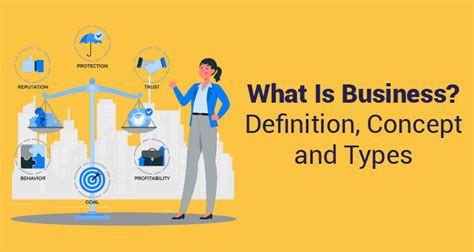 What is most definition business?