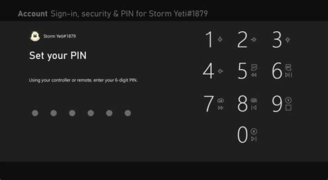 What is my Xbox PIN?