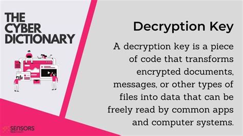 What is my decryption key?
