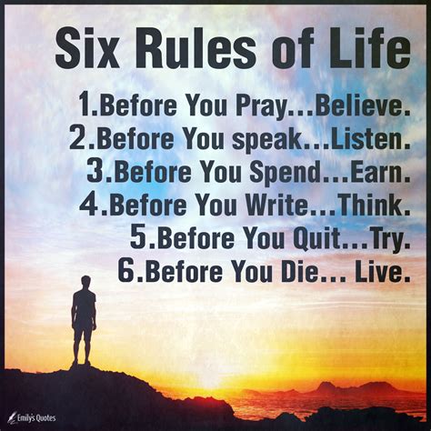 What is my rule of life?
