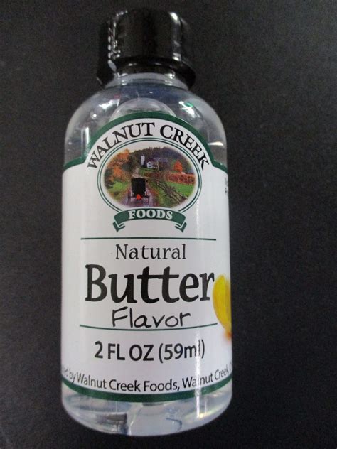 What is natural butter flavor?