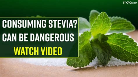 What is negative about stevia?