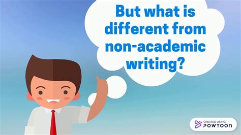 What is not academic writing?