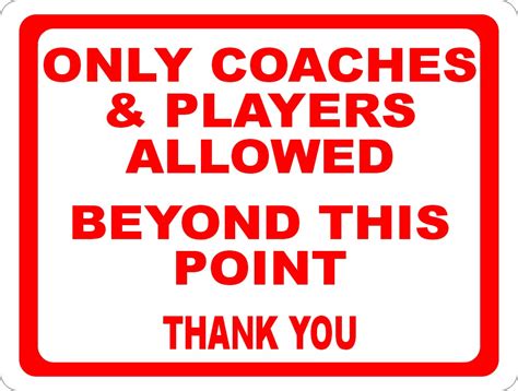 What is not allowed on coaches?