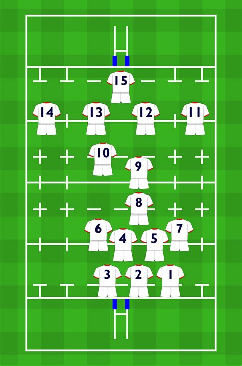 What is number 11 in rugby?