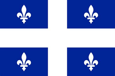 What is on Quebec flag?