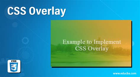 What is overlay in CSS?