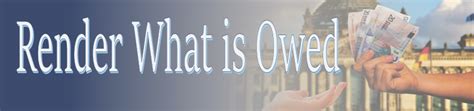 What is owed called?