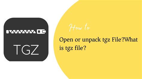 What is package tgz?