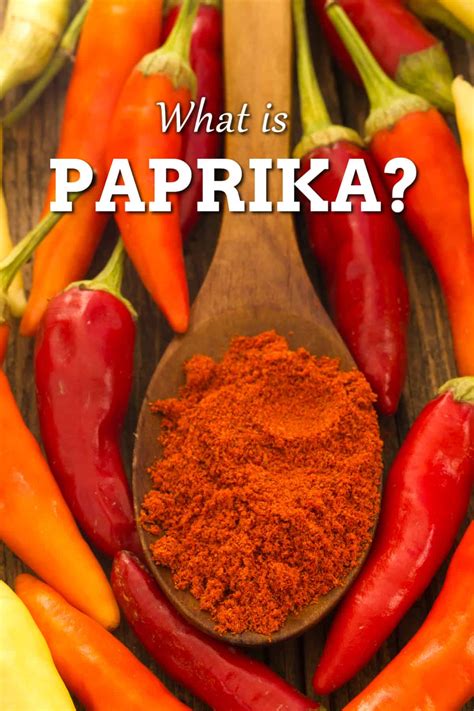 What is paprika made of?