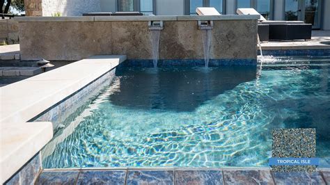 What is pebble finish pool?
