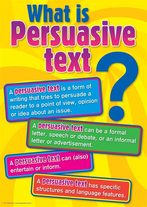 What is persuasive example?