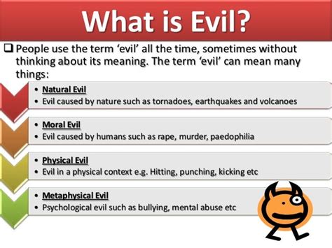 What is physical evil?