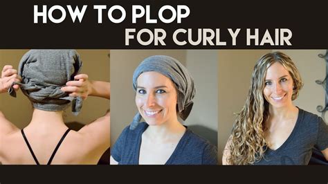 What is plopping hair?