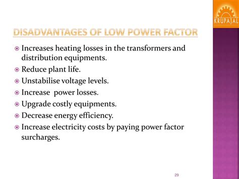 What is poor power factor?