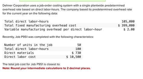 What is predetermined overhead rate in job order costing?