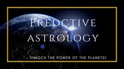 What is predictive astrology?