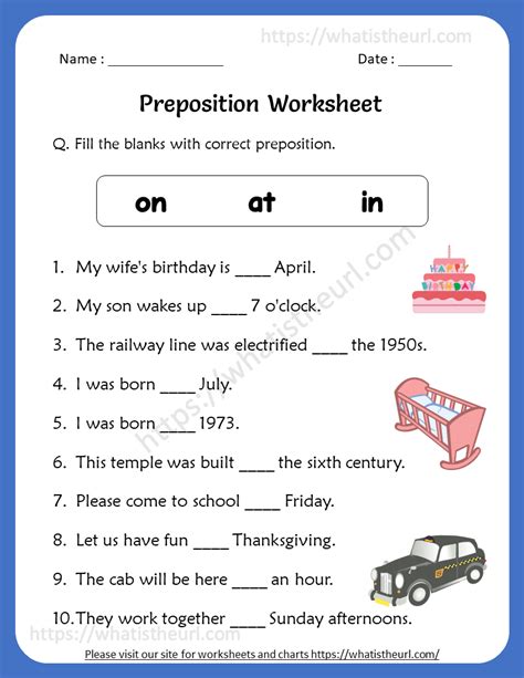 What is preposition class 4?