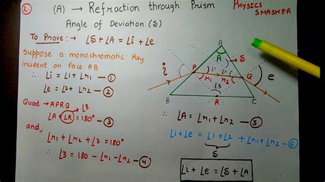 What is prism class 12 physics?