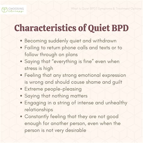 What is quiet BPD?