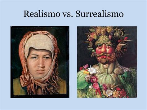 What is realism vs surrealism?