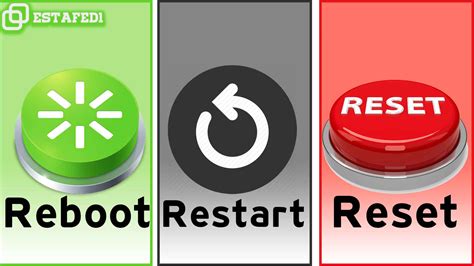 What is reboot and factory reset?