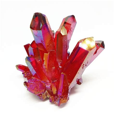 What is red aura quartz?