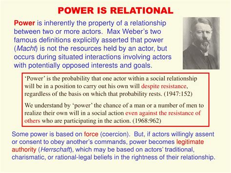 What is relational power?
