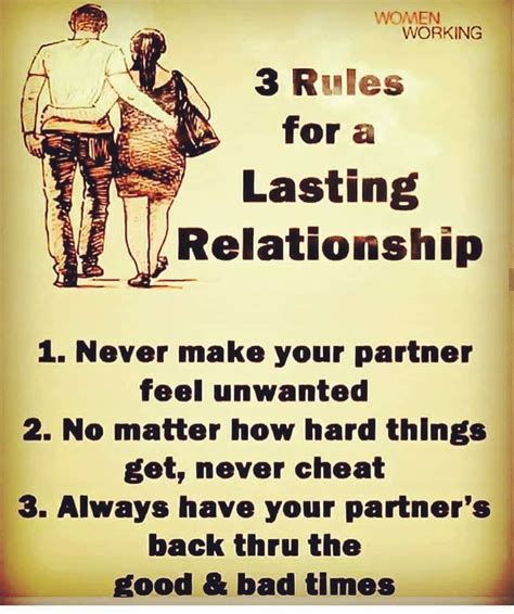 What is relationship rule #1?