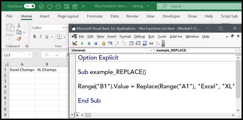 What is replacing VBA?