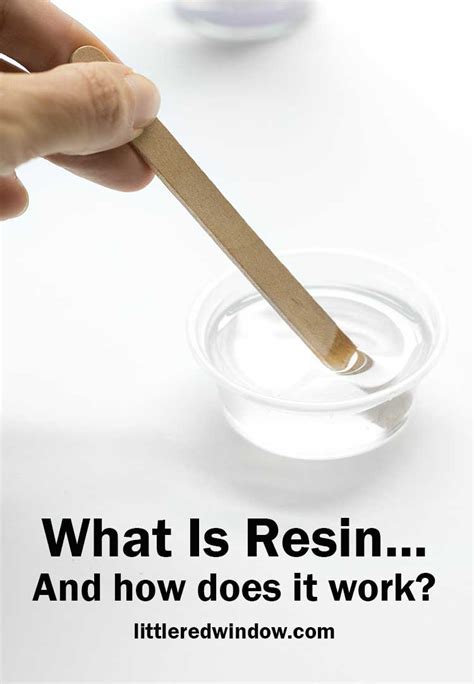 What is resin similar to?
