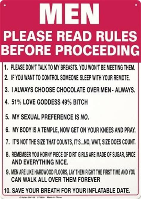 What is rule 6 for guys?