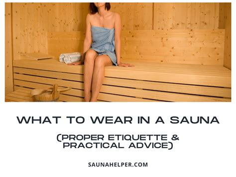 What is sauna etiquette?