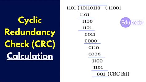 What is seed value in CRC calculation?