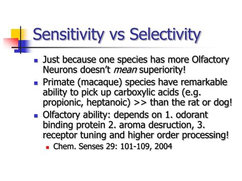 What is selectivity and sensitivity of a sensor?