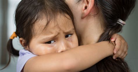 What is separation anxiety between mother and child?
