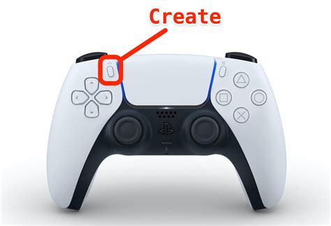 What is share button on PS5 controller?