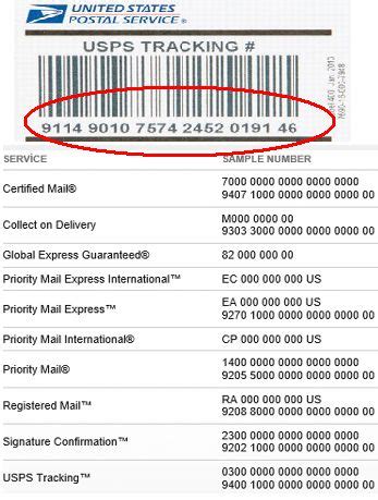 What is shipping tracking number?