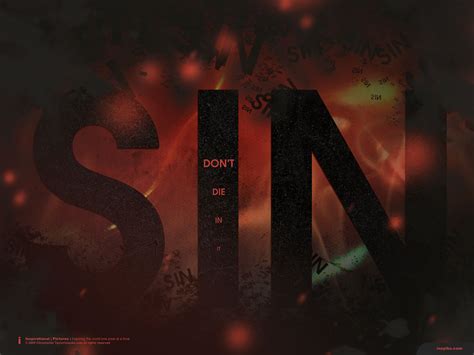 What is sin to God?
