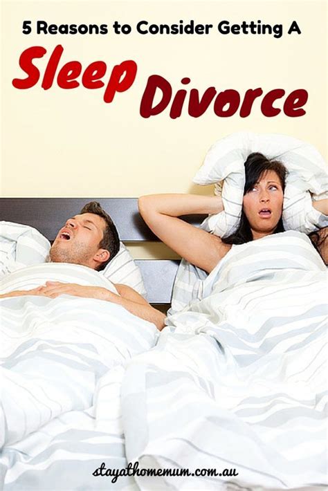 What is sleep divorce?