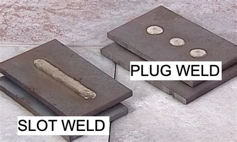 What is slot weld?